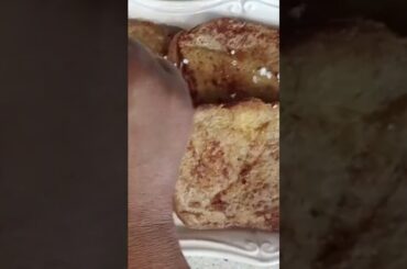 Simple & Delicious Banana French Toast  #shorts #viral #food #cooking