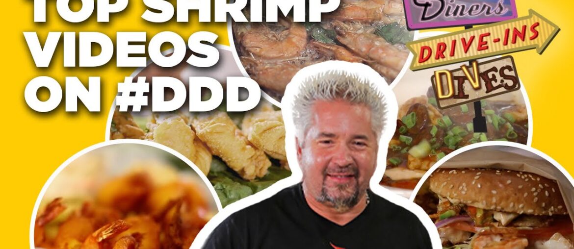 Top #DDD SHRIMP Videos of All Time with Guy Fieri | Diners, Drive-Ins, and Dives | Food Network