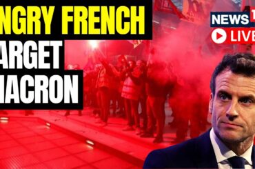 Protesters Clash Against Security Forces; Set Macron's Favorite Restaurant On Fire | France Protest