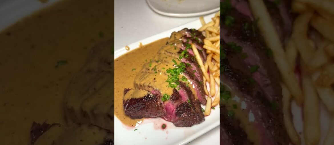 Trying the $85 Truffle Cheese Wheel Pasta at Le Petit Paris in DTLA #shorts