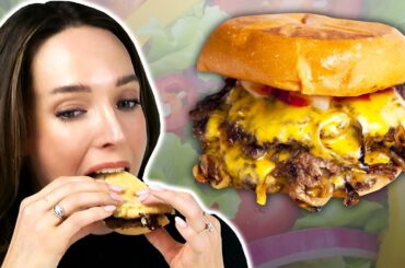 Irish People Try Smash Burgers