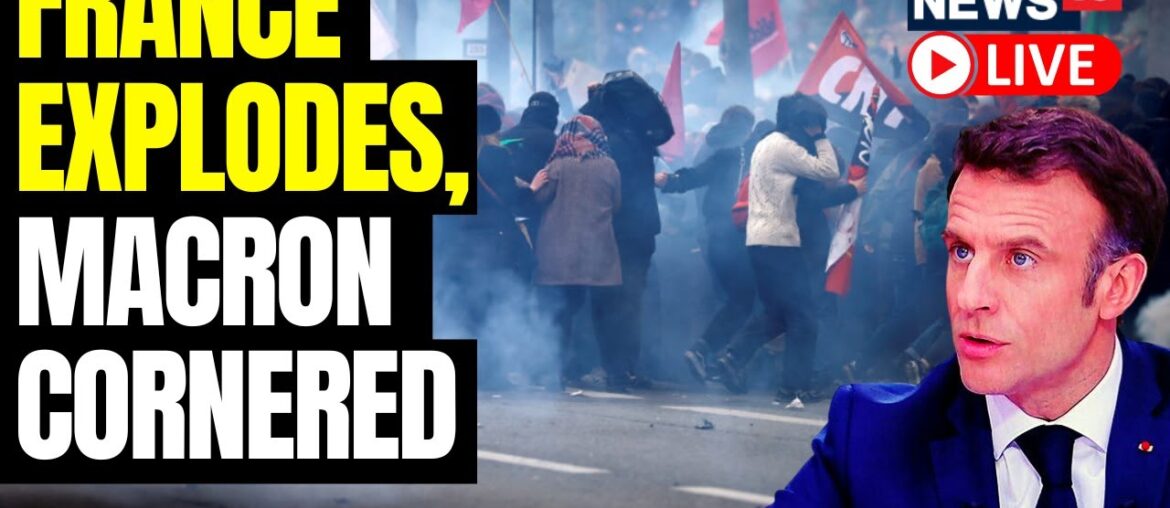 Widespread Protests in Paris | Protesters Clash With Security Forces | Macron Faces Pension Protests Widespread Protests in Paris | Protesters Clash With Security Forces | Macron Faces Pension Protests