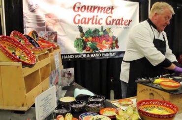 Gingers Gourmet Garlic Grater Demonstration
