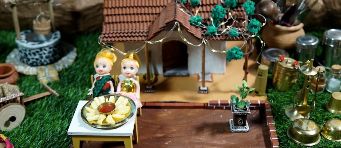 Mini French Fries Recipe | Miniature French Fries | Tiny French Fries Recipe | Mini Food