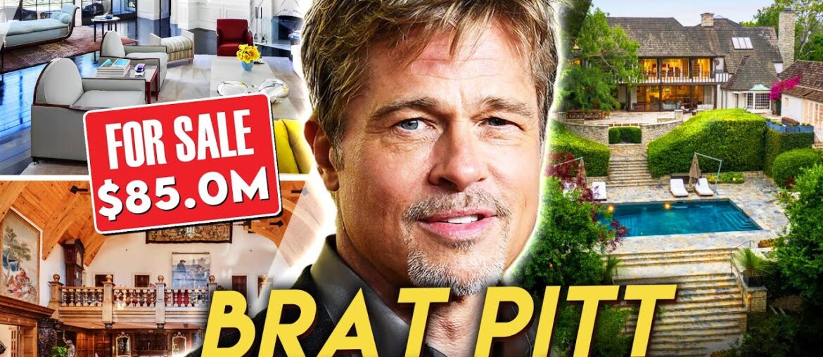 Brad Pitt | House Tour | $85 Million Los Feliz Mansion & More Brad Pitt | House Tour | $85 Million Los Feliz Mansion & More