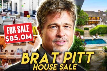 Brad Pitt | House Tour | $85 Million Los Feliz Mansion & More