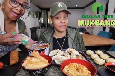 MADE MY WIFE AN ENTIRE MEAL MADE OF ONLY DOLLAR TREE FOODS!! DOLLAR TREE MUKBANG