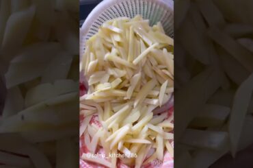 Tasty French fries’s recipe. #youtubeshorts #youtube #shortvideo #shorts #viral #frenchfries #food