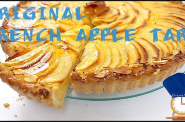 Original FRENCH APPLE TART with Custard Cream - Cuisine Time EN : Home Made