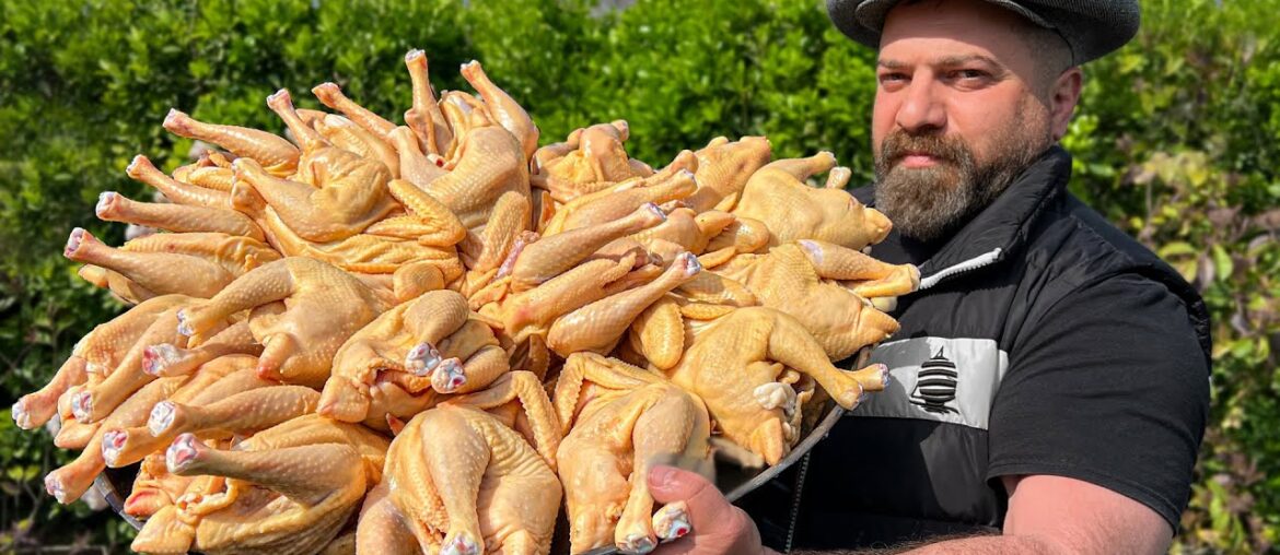 The Signature Snack Of Oriental Cuisine! Shawarma with Fried Chicken on a Spit The Signature Snack Of Oriental Cuisine! Shawarma with Fried Chicken on a Spit
