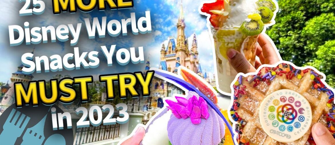 25 MORE Snacks You Can’t Miss in Disney World in 2023 25 MORE Snacks You Can’t Miss in Disney World in 2023