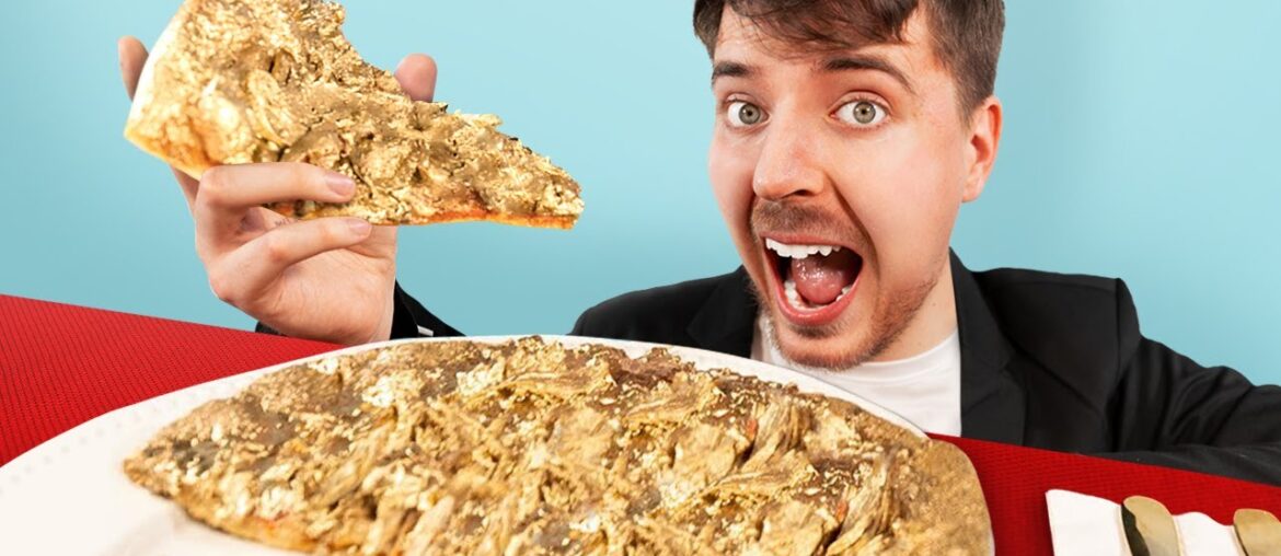 I Ate A $70,000 Golden Pizza