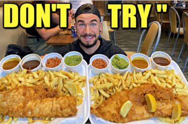 "TRULY IMPOSSIBLE" 16LB FISH & CHIP CHALLENGE | England's Biggest Fish Supper Challenge