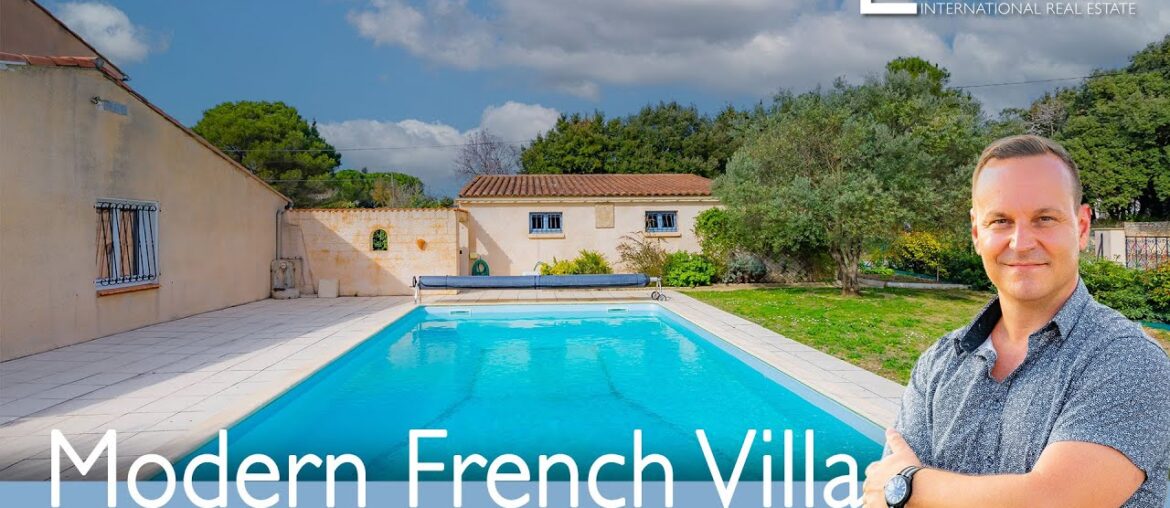 Outstanding French Villa with Garden, Heated Pool, and a Garage - Near Carcassonne, Aude, Occitanie