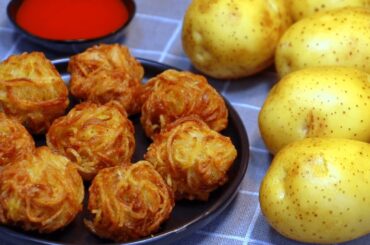 Make Crispy Potatoes At Home ! French Fries ! Potato Recipes ! Delicious And Easy !