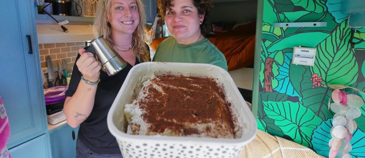 Making THIS Gourmet Dessert in our TRUCK CAMPER Home Making THIS Gourmet Dessert in our TRUCK CAMPER Home