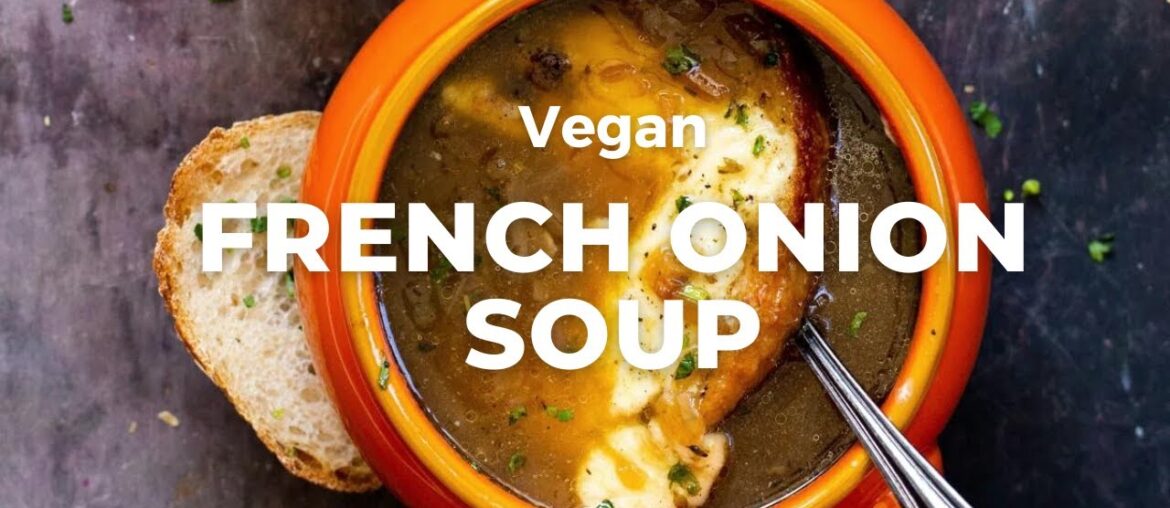 VEGAN FRENCH ONION SOUP (Instant Pot , Hands-free) | Vegan Richa Recipes VEGAN FRENCH ONION SOUP (Instant Pot , Hands-free) | Vegan Richa Recipes