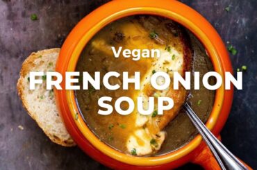 VEGAN FRENCH ONION SOUP (Instant Pot , Hands-free) | Vegan Richa Recipes