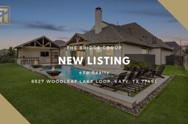 LAKEFRONT IN ELYSON: 6527 Woodleaf Lake Loop, Katy, TX 77493