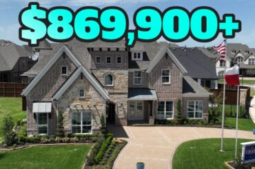 Tour a Ultra Luxury Modern Custom Model House Near Fort Worth,Texas | Arlo Nicci | $869,900+