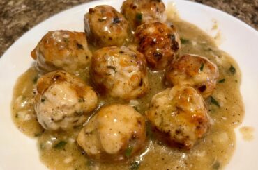 Gluten Free/Dairy Free - Meatballs In Garlic Sauce.