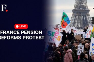 France Pension Reforms Protest LIVE : Railway workers from Sud-Rail Union gather at Gare de Lyon