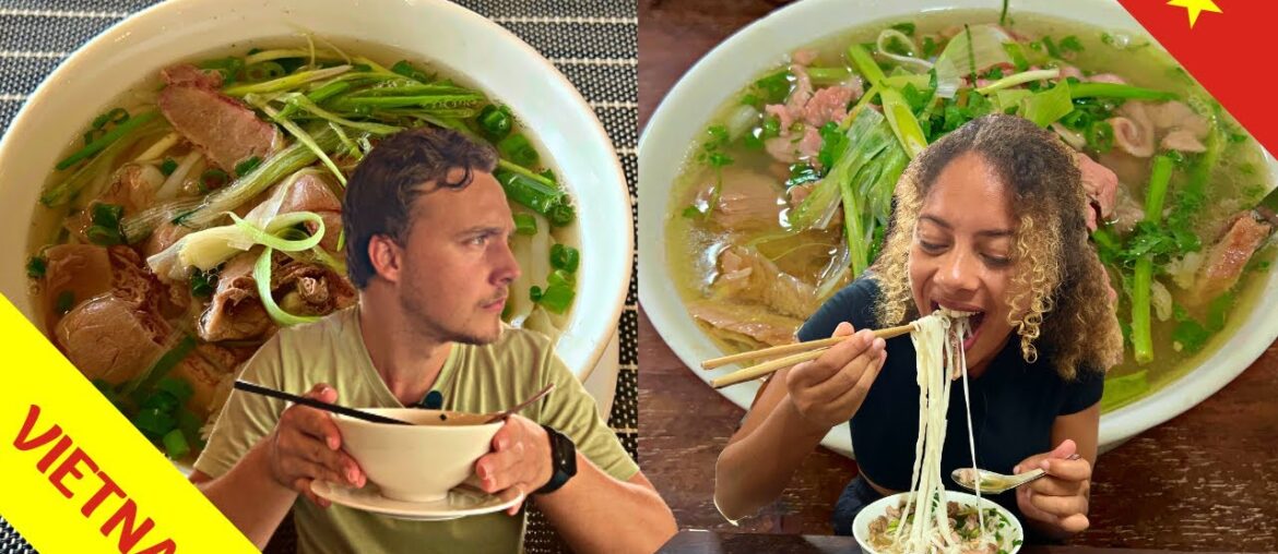 Eating The BEST Pho In Hanoi | Fine Dining Vs. Street Food (Part 1/5)