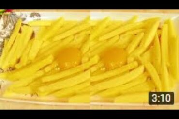 Crispy Egg French Fries Recipe - Easy Egg French Fries - Egg Snacks Recipe - Farah With Kitchen