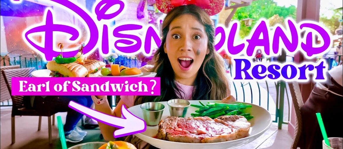 YOU Must Try DISNEYLAND's New Earl of Sandwich Now Surprisingly Different And Delicious! Disney Food