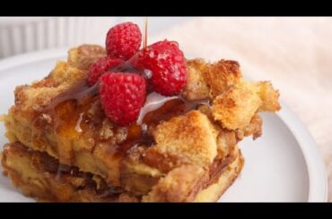 Easy Brioche French Toast Casserole Recipe | French Toast Casserole Brioche