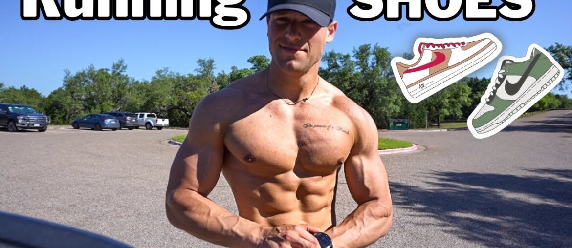 THE BEST RUNNING SHOES AS A WEIGHTLIFTER | HEAVY BENCH DAY + 3 MILE RUN | HYBIRD ATHLETE