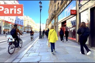 Paris France, HDR walking in Paris - April 1#2 2023 - 4K HDR 60 fps