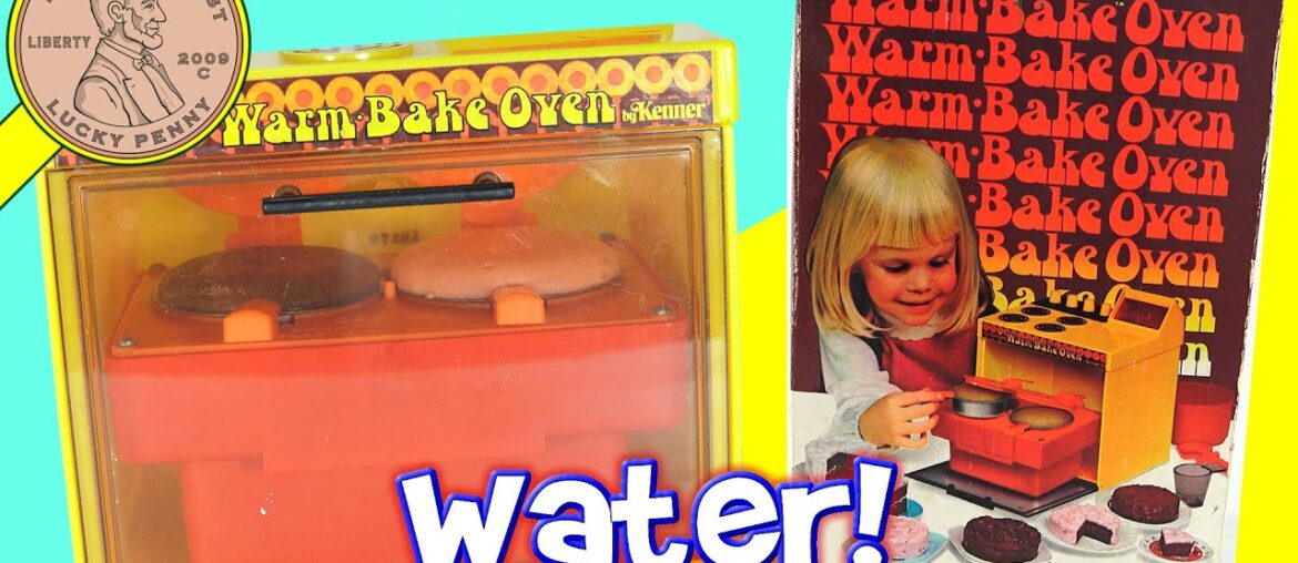 1973 Vintage Easy Bake Warm Bake Oven – Strawberry & Chocolate Cakes – Cook With Hot Water! 1973 Vintage Easy Bake Warm Bake Oven - Strawberry & Chocolate Cakes - Cook With Hot Water!