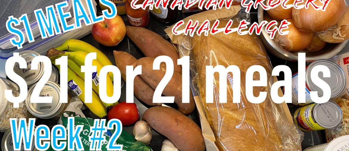 $21 A Week Grocery Challenge #2 | $1 Meals | Building up a pantry! $21 A Week Grocery Challenge #2 | $1 Meals | Building up a pantry!
