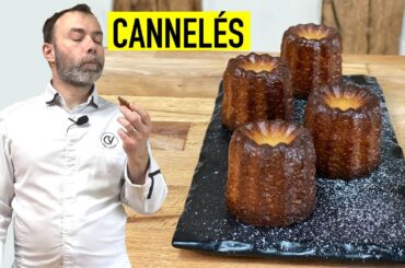 THE AUTHENTIC CANNELES DE BORDEAUX RECIPE BY FRENCH CHEF