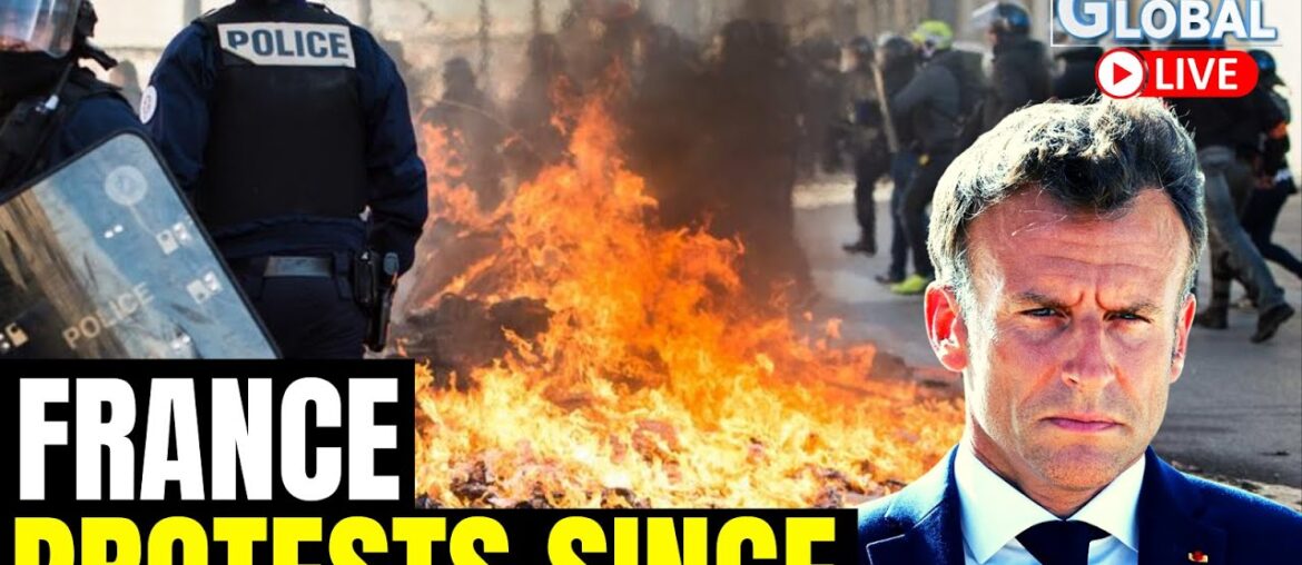 Thousands Hit Roads In France Over Macron's Pension Reforms | France Protest 2023 LIVE News | News18