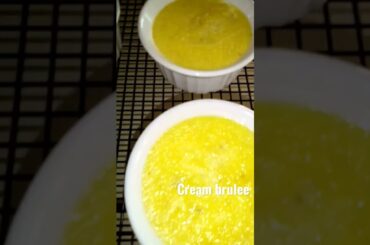 Vanilla Cream Brulee #shorts