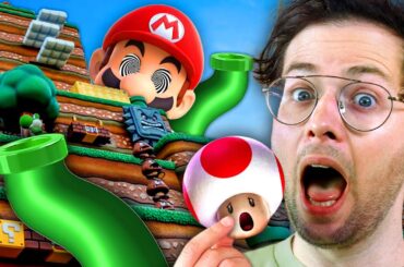 Taking Mushrooms At Super Mario World