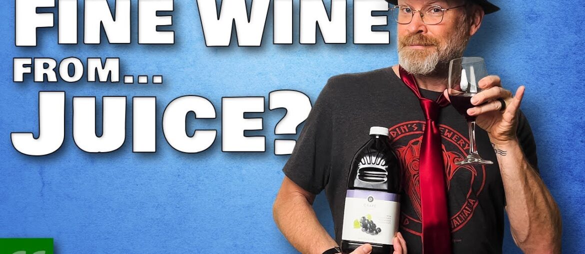 Fine Wine From Store Bought Grape Juice? Fine Wine From Store Bought Grape Juice?