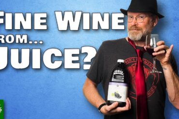 Fine Wine From Store Bought Grape Juice?