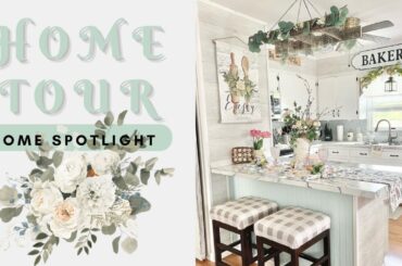 SPRING HOME TOUR: FRENCH COUNTRY COTTAGE DECORATING HOME DECOR