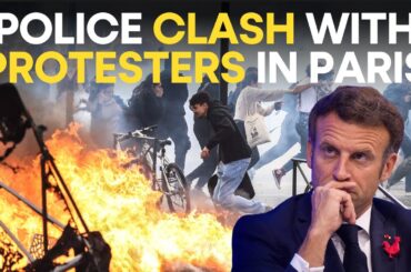 New clashes erupt in France in anti-Macron pension protests | France pension protests | WION Live