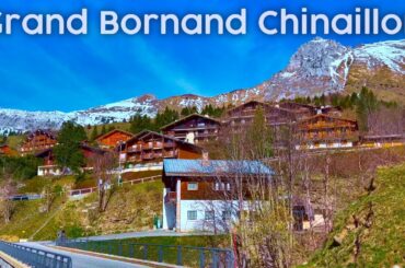 Grand Bornand Chinaillon French Alps | Walking tour 4K