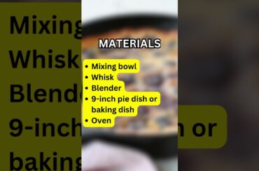 French Cherry Clafoutis Recipe #food #easyrecipe