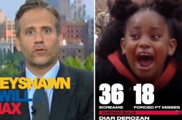 KJM | Max Kellerman SHOCKED DeMar DeRozan's daughter lights up NBA world during play-in victory