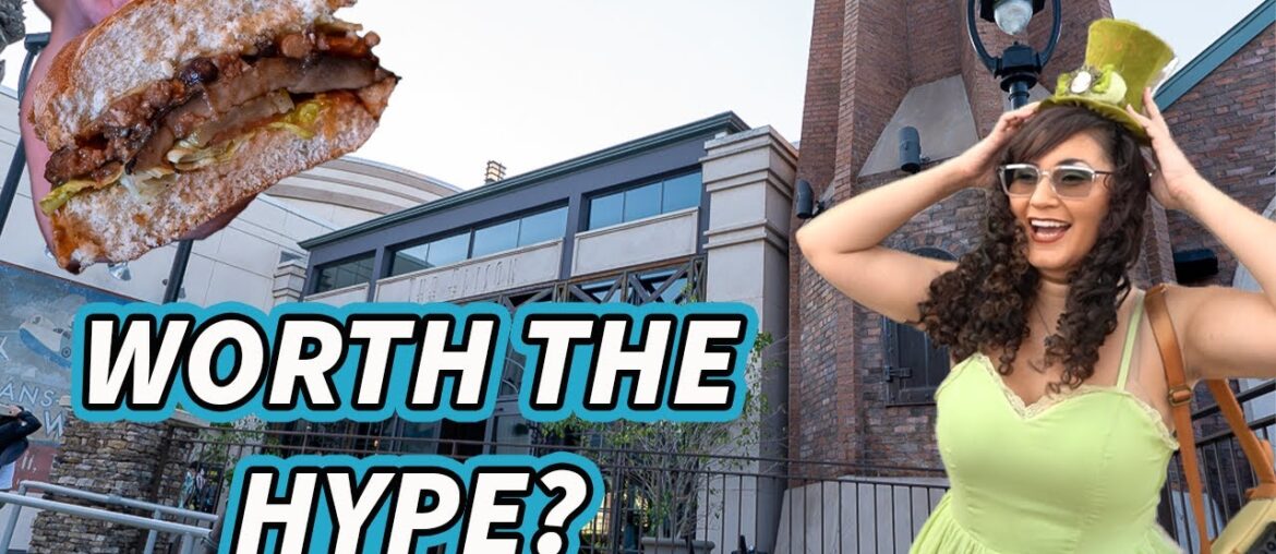 The Edison restaurant NEW MENU Disney Springs 2023