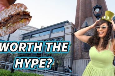 The Edison restaurant NEW MENU Disney Springs 2023