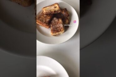 Cinnamon French toast #youtubeshorts#food #ytshorts #viral