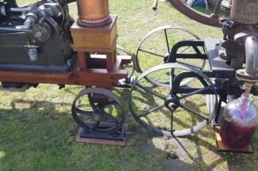 Gardner with French wine pump at Flixton 2023