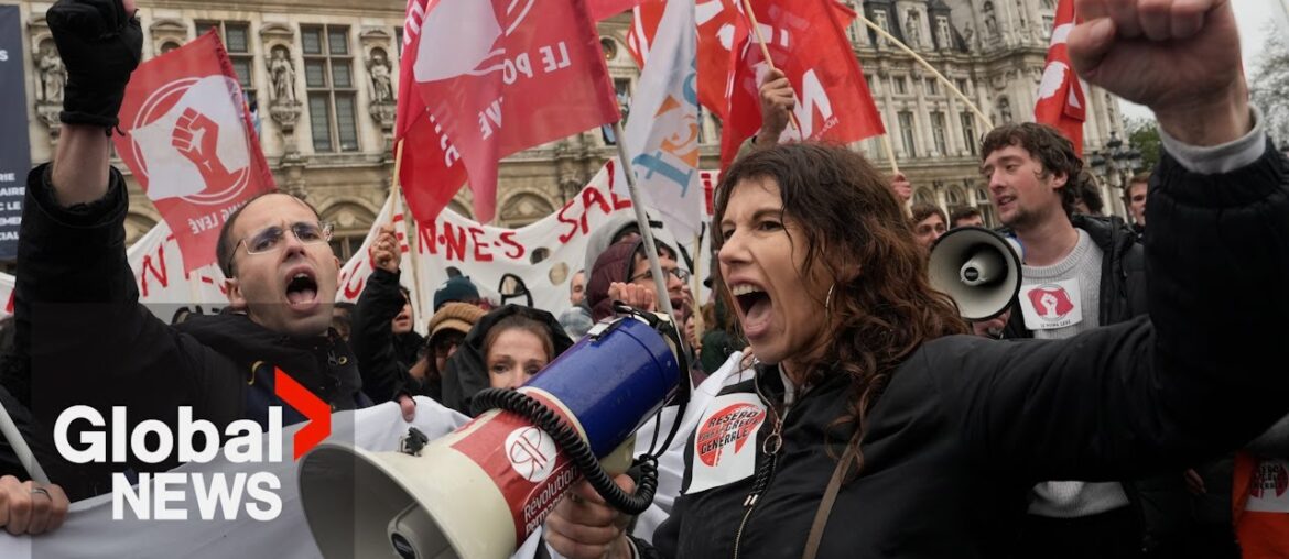 France pension reform: Macron cleared to raise retirement age amid mass protests France pension reform: Macron cleared to raise retirement age amid mass protests